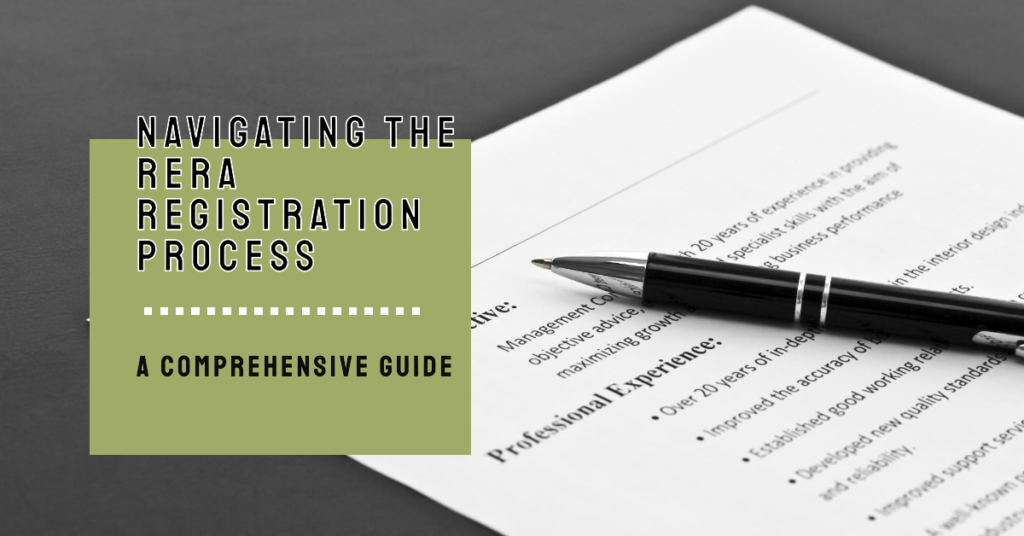 Illustration of RERA Registration Process_BrandEstate.in