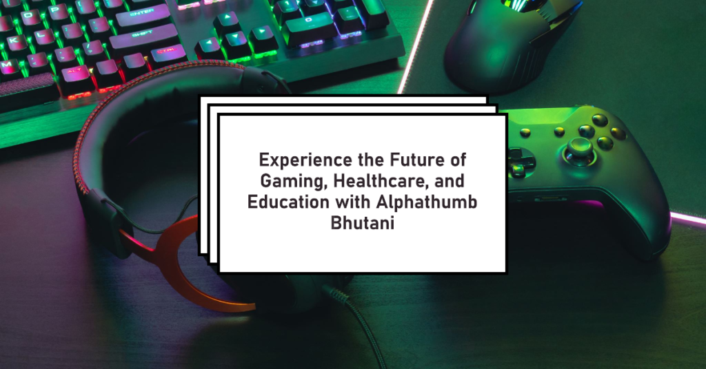 representing the concept of Alphathumb Bhutani technology_brandestate.in