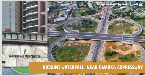 Krisumi Waterfall Residences | 36A | Near Dwarka Expressway | Brand Estate