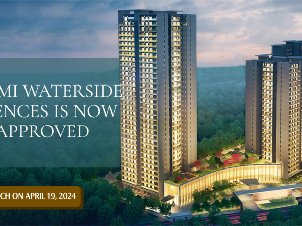 Krisumi Waterfall Residences Phase 3 - Luxurious Exterior Rendering and apartments expected to launch on 19 April 2024_brandestate.in