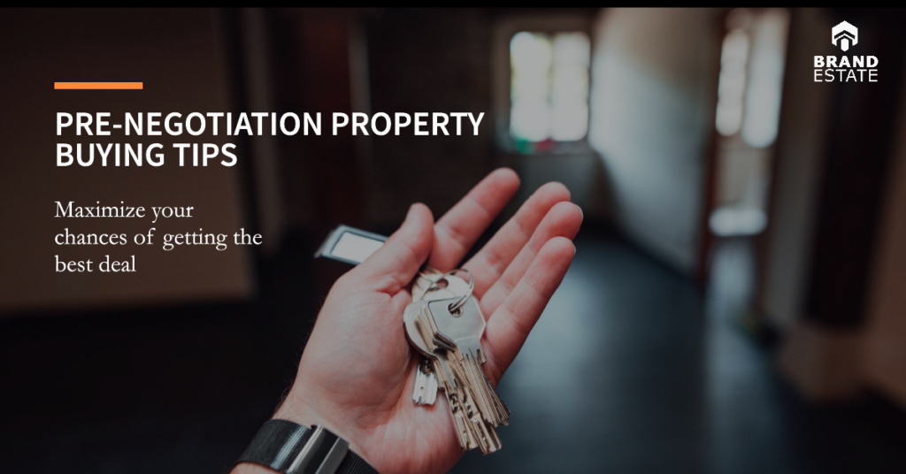 Chart with steps for preparing to negotiate buying a property_brandestate.in