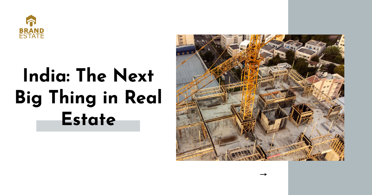 A close-up of a real estate contract with a pen on it, with the Indian flag in the background.